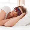 Sleep Masks Postal Worker Us Flag Eye Cover Soft Satin Blindfold Elastic Strap Night Eye Shade for Women Men view 3