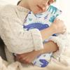 Hsnar Hot Water Bottle with Cover 2L Hot Water Bag for Hot and Cold Compress Menstrual Cramps Neck and Shoulder Pain Relief Hand Feet Warmer Dinosaur Forest view 2