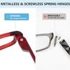 Eyekepper Metalless Screwless Reading Glasses Spring Hinges 6 Pack Vintage Readers for Men +1.50 view 3