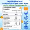 2 Pack Omega-3 Gummies Potent Algae Omega Source, Boost Brain, Eye & Immune Function, with DHA and EPA Vegan & Sugar Free, Orange Flavor, 120 Count view 3
