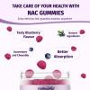 6 in 1 NAC Gummies, Chewable N Acetyl Cysteine 1000mg Supplement for Kids & Adults, with ALA, Zinc, Vitamin C & E, Selenium, Support Antioxidant & Immune System, Blueberry Flavor, Sugar Free, 60 Ct view 4