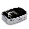 an Adult Gorilla Pill Box for Women Men Pocket Square Pill Case Decorative Box Medicine Vitamin Metal Pill Organizer Portable Pill Holder for Travel Unique Gift view 3