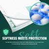 MILDPLUS Heavy Duty Underpads 30"X36", 25 Count, Ultra Absorbent Chucks 130 Grams Tear-Resistant Disposable Bed Pads with Strength Cloth Backing Incontinence Pads for Adults, Kids or Pets view 2