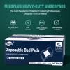 MILDPLUS Heavy Duty Underpads 30"X36", 25 Count, Ultra Absorbent Chucks 130 Grams Tear-Resistant Disposable Bed Pads with Strength Cloth Backing Incontinence Pads for Adults, Kids or Pets view 4