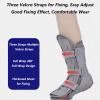 SFKLYU Ankle Support Foot Drop Brace Orthosis Ankle Stabilizer Brace Adjustable Angle 360 Protection Breathable Foot Drop Fixation Splint,Right,M(Size 38~41) view 3