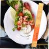 SECFOU 500pcs Disposable Chopsticks Sleeves Portable Chopsticks Pouches for Takeout Bbq and Travel Cutlery Storage for Restaurants and Picnics view 4