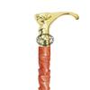 Brass Vintage Walking Cane Wooden Walking Stick Brass Handle Gift for Men & Women (IHOG) view 2