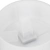 280ml Flame Air Diffuser Humidifier, 2 in 1 7 Color LED Light Quiet Aromatherapy Essential Oil Diffuser with Waterless Auto Off Function for Home Office Gym (White) view 2