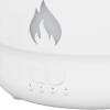 280ml Flame Air Diffuser Humidifier, 2 in 1 7 Color LED Light Quiet Aromatherapy Essential Oil Diffuser with Waterless Auto Off Function for Home Office Gym (White) view 3