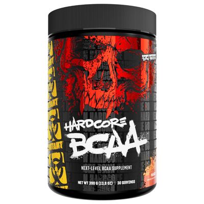 Mutant Hardcore BCAA - Pre, Intra or Post Workout BCAA Next Level branched-Chain Amino Acids Supplement Hydration + Recovery - 30 Serving - Mango