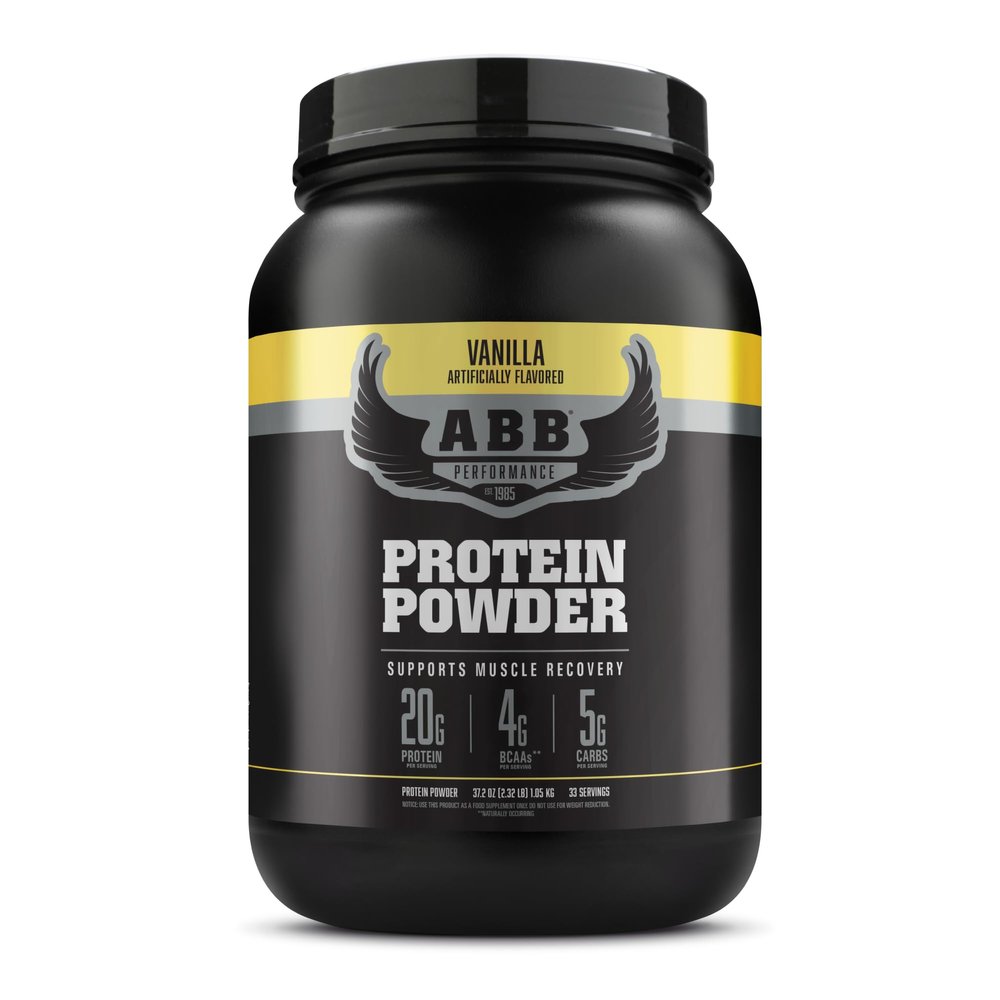 American Body Building (ABB) Pure Pro Protein Powder, Vanilla, 33 Servings