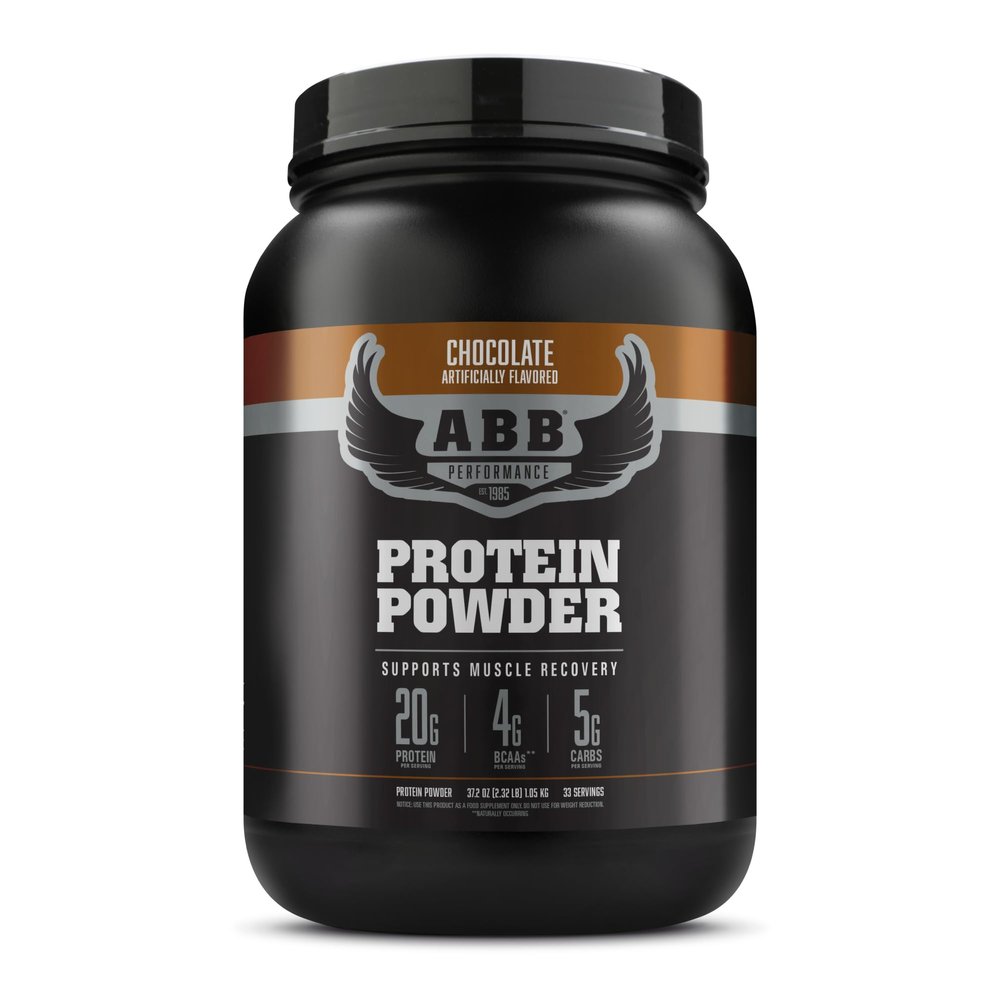 American Body Building (ABB) Pure Pro Protein Powder, Chocolate, 33 Servings