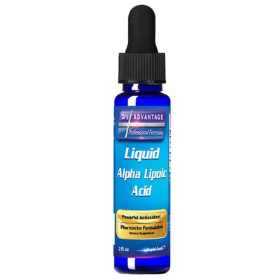 Dr's Advantage Alpha Lipoic Acid 2oz Dropper - ALA Supplement for Nutritional Support - Alpha-Lipoic Acid Liquid for Health - ALA Vitamin Nutritional Supplements