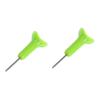 IWOWHERO 2pcs Braille Writing Pen for Beginners Lightweight Plastic Tool for Blind People for Home and Learning Braille and Everyday Writing view 1