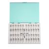 48 Pcs Dental Primary Molar Crown Teeth Preformed Stainless Steel Temporary Crowns Kit Adult Kids Pediatric Dentistry Supply