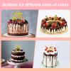10 Pcs Gold Happy Birthday Cake Toppers, Acrylic Letter Birthday Cake Decorations,Happy Birthday Side Cake Topper for Celebration Birthday Party view 4