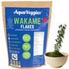Aqua Veggies Organic Wakame Flakes 16oz Bulk Dried Seaweed for Miso Soup, Ramen & Seaweed Salad, Atlantic Wild Harvested Sea Vegetables, view 1