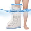 100% Waterproof Extra Wide Leg Cast Cover for Shower with Non-Slip Bottom Reusable Shower Boots Protector for Adult Leg Ankle Foot After Surgery Bandage Dressing Wound Immobilizer/Brace, Walking Boots view 1
