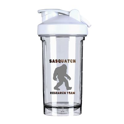 Bigfoot Research 2 18 Ounce Shaker Cup,Fashion Theme Pattern Shaker Bottle Leak-proof Workout Shake Bottles 500ML/18 oz Perfect for Pre Workout