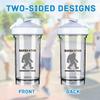 Bigfoot Research 2 18 Ounce Shaker Cup,Fashion Theme Pattern Shaker Bottle Leak-proof Workout Shake Bottles 500ML/18 oz Perfect for Pre Workout view 3