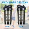 Bigfoot Research 2 18 Ounce Shaker Cup,Fashion Theme Pattern Shaker Bottle Leak-proof Workout Shake Bottles 500ML/18 oz Perfect for Pre Workout view 3