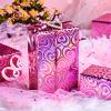 Yarcony Pink Wrapping Paper, Mini Roll, Holographic Hearts Wrapping Paper, Valentine's Day Present Paper for Lover Anniversary, Wedding, Mother's Day, Birthday, Romantic Occasions (17 Inch X 33 Feet) view 4