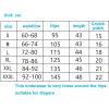 Waterproof Incontinence Underpants Plastic Pants Leak Proof Incontinence UnderwearLoose High Waist Transparent PVC Waterproof Pants Large Size Briefs, Unisex (Blue, XX-Large) view 2