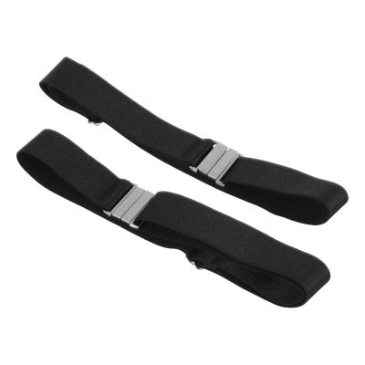 ANDRESLAD 6pcs Adjustable High Elastic Sock Garters for Women Unisex Strap Holders Buckle Lightweight and Reusable for Socks and Elegant Styles