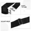 ANDRESLAD 6pcs Adjustable High Elastic Sock Garters for Women Unisex Strap Holders Buckle Lightweight and Reusable for Socks and Elegant Styles view 3