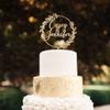 Wedding Cake Topper for Two Brides, Lesbian Mrs and Mrs ustom Name Personalized Cake Toppers for Wedding Cake Insert Sign for Wedding,Engagement,Birthday,Anniversary,Shower Party Favors. view 1