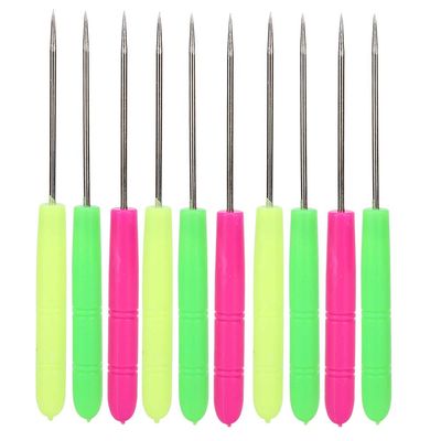 10Pcs Glasses Temple Removal Needle, Sturdy Material, Exquisite Workmanship, Wide Range of Use, with Pin Hole Drilled Positioning Drill, for DIY and Professional Repair