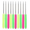 10Pcs Glasses Temple Removal Needle, Sturdy Material, Exquisite Workmanship, Wide Range of Use, with Pin Hole Drilled Positioning Drill, for DIY and Professional Repair view 1