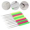 10Pcs Glasses Temple Removal Needle, Sturdy Material, Exquisite Workmanship, Wide Range of Use, with Pin Hole Drilled Positioning Drill, for DIY and Professional Repair view 2
