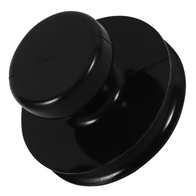 CANIGHT 1pc Tool for Singing Bowl Lifting Handle for Sound Bowl Black Cup Accessory for Buddha Sound Easy to Use and Operate Protects from Scratches