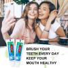 0.176 oz Bulk Travel Size Toothpaste,200 Tubes 5 Grams Extra Small Toothpaste Travel Size Bulk Mint Flavor Mini Disposable Toothpaste for Hotel,Guests,Homeless,School(Too Small,Only be Single Use) view 3
