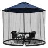 WANRU 11-13FT Mosquito Net for Patio Umbrella w Zip, Net Only view 1