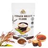 400g Finger Millet Powder (Eleusine coracana) - Cultivated From Sri Lanka And Gluten Free- 100% Pure, Premium Quality for Cooking, 100% Natural, Gluten-Free, Rich in Flavor view 1