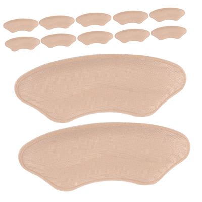 TINEASUR 6pairs Invisible Heel Stickers for Women Shoes Adhesive Arch Support Insoles Heel Cushions for Pain Relief