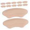 TINEASUR 6pairs Invisible Heel Stickers for Women Shoes Adhesive Arch Support Insoles Heel Cushions for Pain Relief view 1