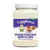 Eggylicious - PACK of 4 - Vegan Pancake Waffle Mix 1 lbs 8 oz (680 gm) | Protein & Fibre Rich Quick & Easy Breakfast | Just Add Water/Milk | Fluffy & Crispy | Natural, Non-Bioengineered view 1