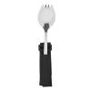 Adaptive Fork Spoon Prevent Slip Weighted Handle Stainless Steel Disabled Cutlery with Strap for Hand Tremors Arthritis view 3