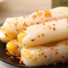 Osmanthus Rice Cake, Chinese Traditional Red Bean Pastry, Old-Style Sticky Rice Snack (Green Bean 55g *4 packs) view 2
