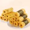 Filled Egg Rolls, Handmade Cheese Egg Rolls, Crispy Pastry Snacks, Office and Leisure Treat (sesame seeds) view 3