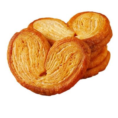 Butterfly Pastry Cookies, Milk Coffee Chocolate Flavor, Perfect Baked Snack (Coffee Flavor 8g * 12 pcs)