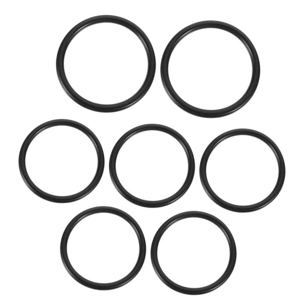 COSMEVIVI 7pcs Rubber for Singing Bowls Sound Bowl Mat Includes Cushions for Meditation and Home Decoration