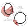 COSMEVIVI 7pcs Rubber for Singing Bowls Sound Bowl Mat Includes Cushions for Meditation and Home Decoration view 3