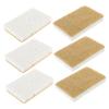 Healifty 12pcs Eco-Friendly Dishwashing Sponges Sisal Fibers Sponge Material for Kitchen and Bathroom Soft Absorbent view 1