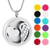 Tree of Life Aromatherapy Essential Oil Diffuser Necklace Paw Urn Pendant view 1