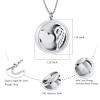 Tree of Life Aromatherapy Essential Oil Diffuser Necklace Paw Urn Pendant view 2