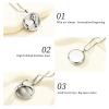 Tree of Life Aromatherapy Essential Oil Diffuser Necklace Paw Urn Pendant view 3